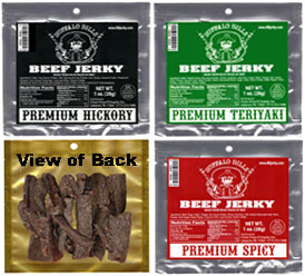 Buffalo Bills Premium Beef Jerky 1oz Packs - Single Packs