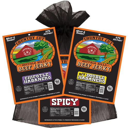 Buffalo Bills Country Cut Jerky Samplers