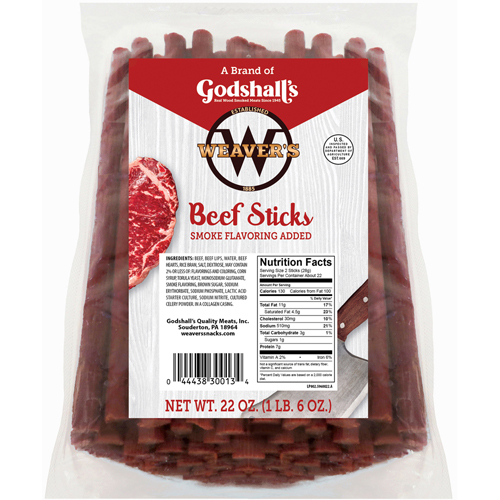 Weaver's Beef Sticks - 22oz Bags