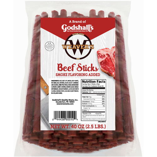 Weaver's Beef Sticks - 40oz Bags