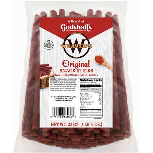 Weaver's Snack Sticks - 22oz Bags