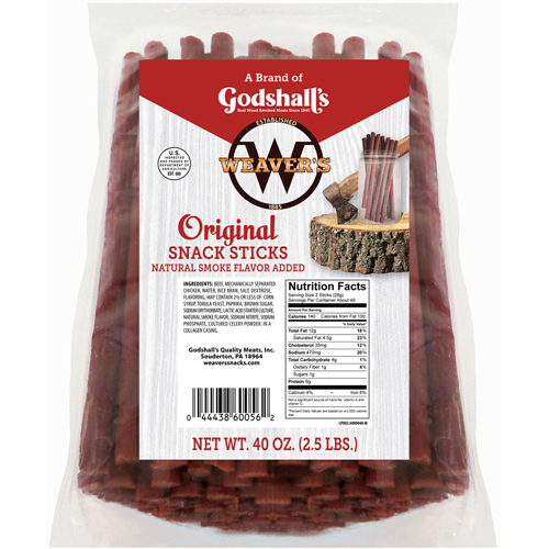 Weaver's Snack Sticks - 40oz Bags