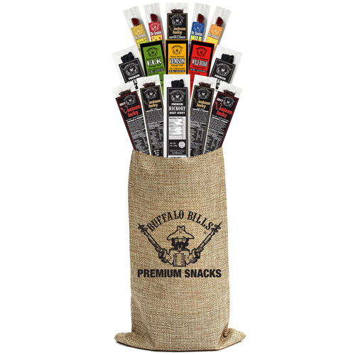 Buffalo Bills 15-Piece SAMPLER Burlap Wine Bags