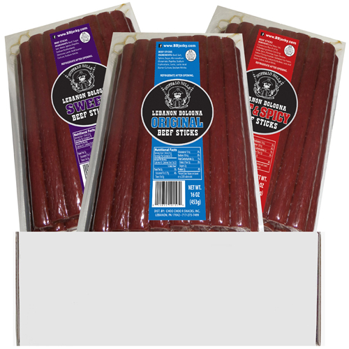 Buffalo Bills 3-Piece LEBANON BOLOGNA Gift Boxes