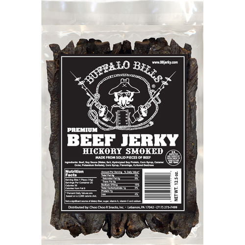 Bills Hickory Jerky - 12.5oz Strips