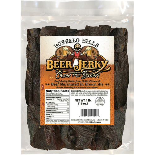 Buffalo Bills Premium Beer Jerky Pieces - 16oz