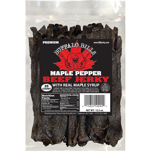 Buffalo Bills Premium Maple Pepper Beef Jerky Strips - 12.5oz
