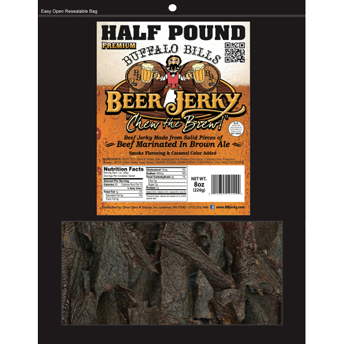Buffalo Bills Premium Beer Jerky Pieces - 8oz