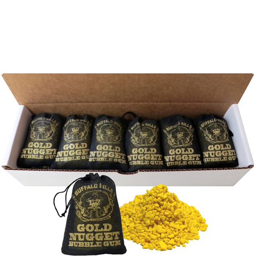 Buffalo Bills Gold Nugget Bubble Gum - 15-Ct Boxes