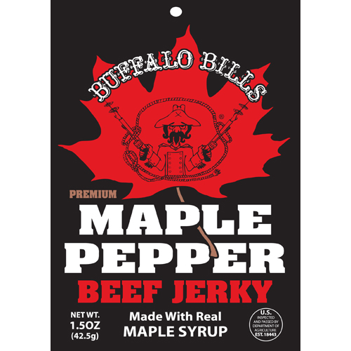 Buffalo Bills Premium Maple Pepper Beef Jerky Packs - 1.5oz