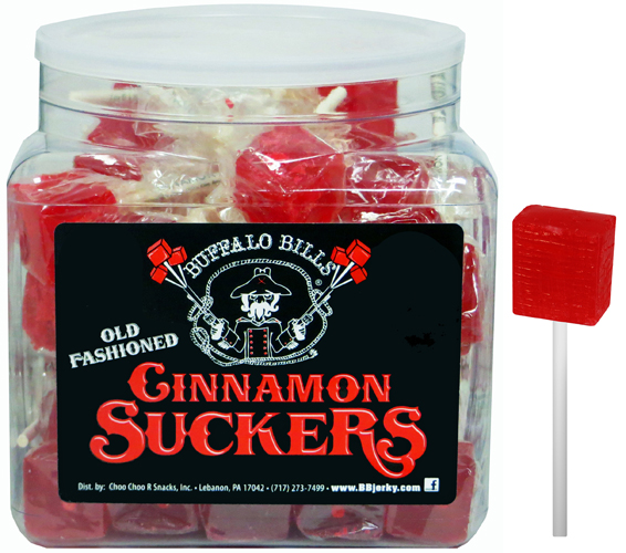 Buffalo Bills Old Fashioned Cinnamon Suckers - 42-Ct Tubs