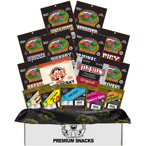 Buffalo Bills High Protein Jerky & More Gift Boxes