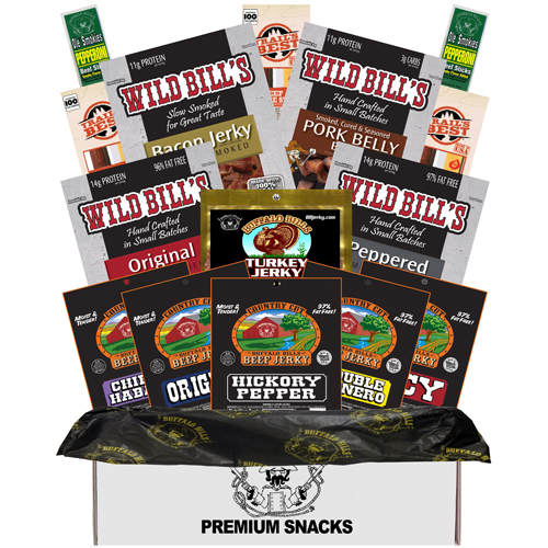 Buffalo Bills Keto Friendly Jerky & More Gift Boxes