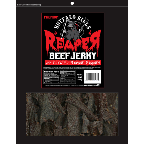 Buffalo Bills Premium Reaper Beef Jerky Packs - 7oz