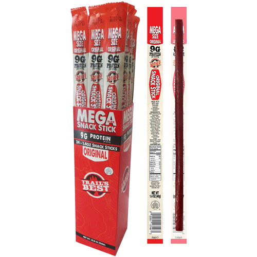 Trail’s Best 1.4oz Original Mega Sticks - 24-ct Box
