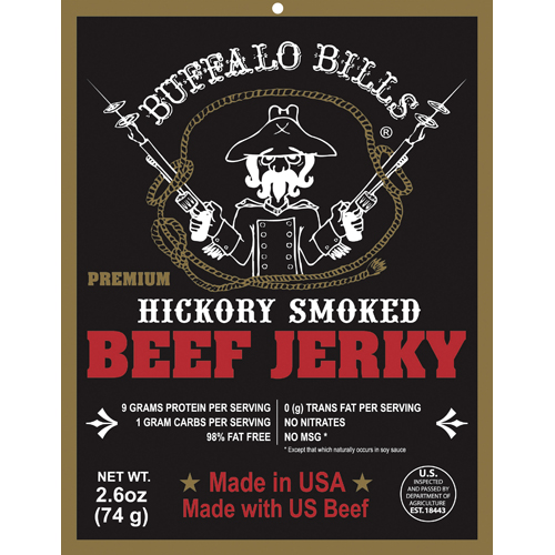 Buffalo Bills Premium Hickory Beef Jerky Packs - 2.6oz
