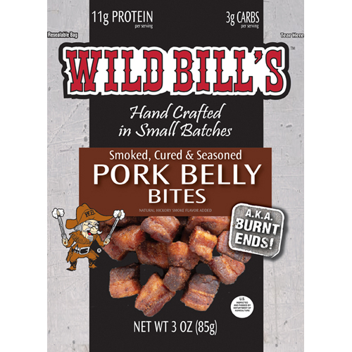 Wild Bill's Pork Belly Bites - 3oz