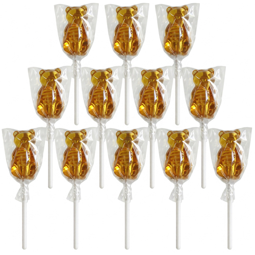 Buffalo Bills Honey Bears On A Stick - 12-Ct Bags