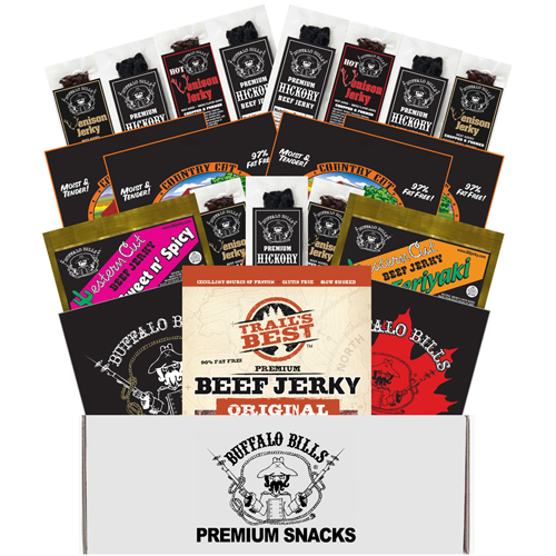 Buffalo Bills 20-Piece BEEF JERKY Breakroom Boxes