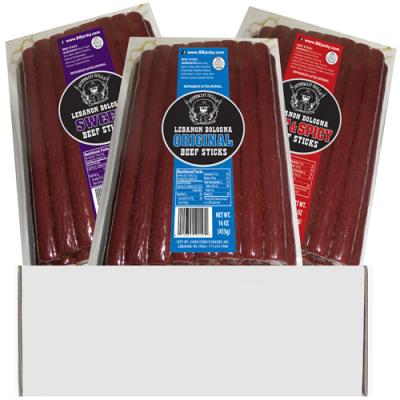 Buffalo Bills 3-Piece LEBANON BOLOGNA Gift Boxes