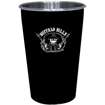 16oz Black Stainless Steel Tumblers - Buffalo Bills