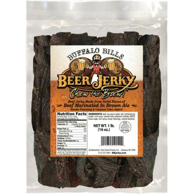 Buffalo Bills Premium Beer Jerky Pieces - 16oz