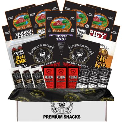 Buffalo Bills LOW CALORIE Jerky & More Gift Boxes
