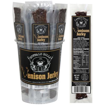 Buffalo Bills Venison Jerky Strips - 25-ct Wrapped