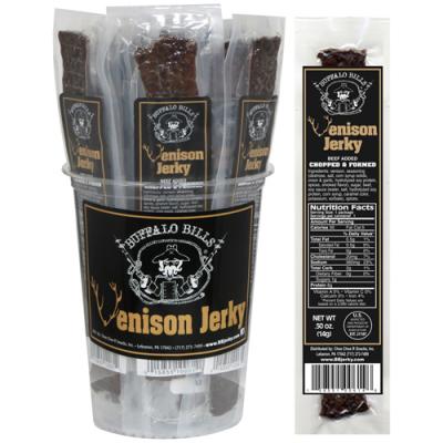 Buffalo Bills Venison Jerky Strips - 15-ct Wrapped