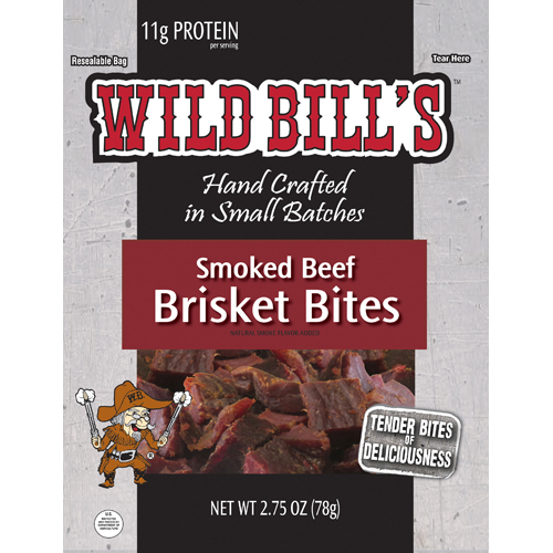 Wild Bill’s Smoked Beef Brisket Bites - 2.75oz