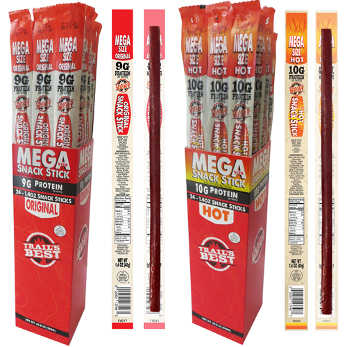 Trail’s Best 1.4oz Mega Sticks - 24-ct Boxes