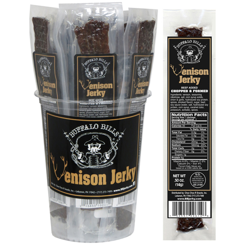 Buffalo Bills Venison Jerky Strips - 15-ct Wrapped